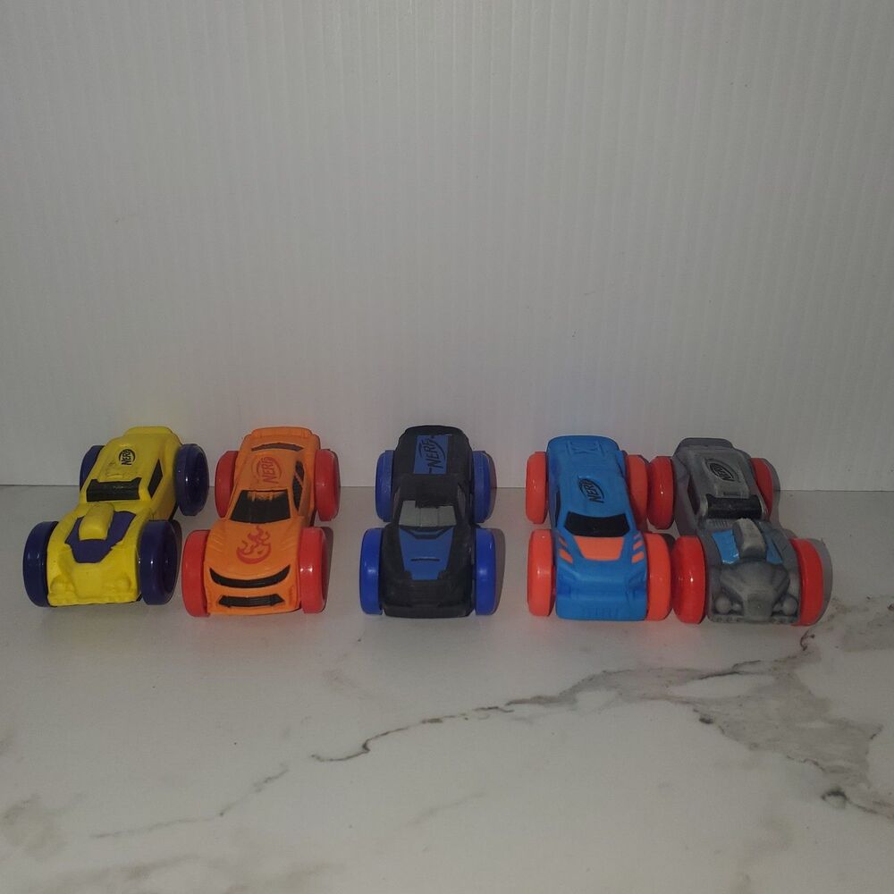 Nerf Nitro Foam Car Bundle Lot of 5 Cars Toys Replacement